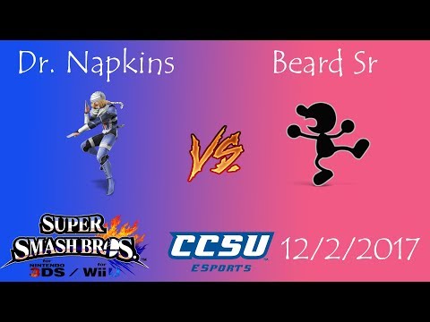 Riptide 4 Smash 4 - Dr. Napkins (Sheik) vs Beard Sr (Mr Game & Watch)