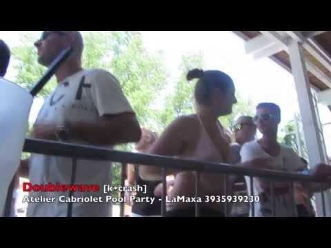 Doublewave [k•crash] @ Atelier Cabriolet Pool Party [Do. 07.07.13]