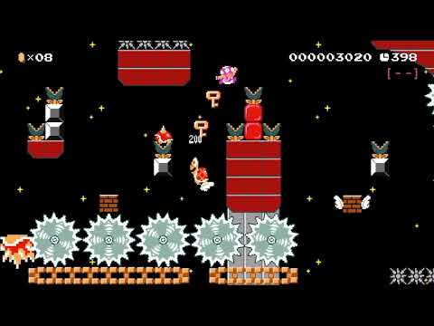 5-4 Tuta's Gravity Bong by Spankynutz and Tuta29 [Mario Maker 2]