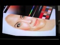 iPad finger painting demo and interview - YouTube