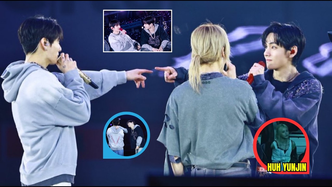 Taehyung & Jungkook Shock Fans with ‘RUN’ Choreography 😱🔥Yunjin Reaction Goes Viral!