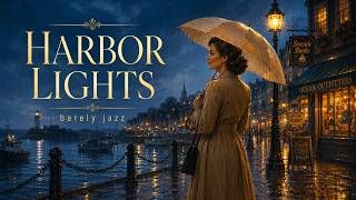 Rainy Harbor Walk in 1948 ~ Vintage Jazz-Soul for a Peaceful Evening