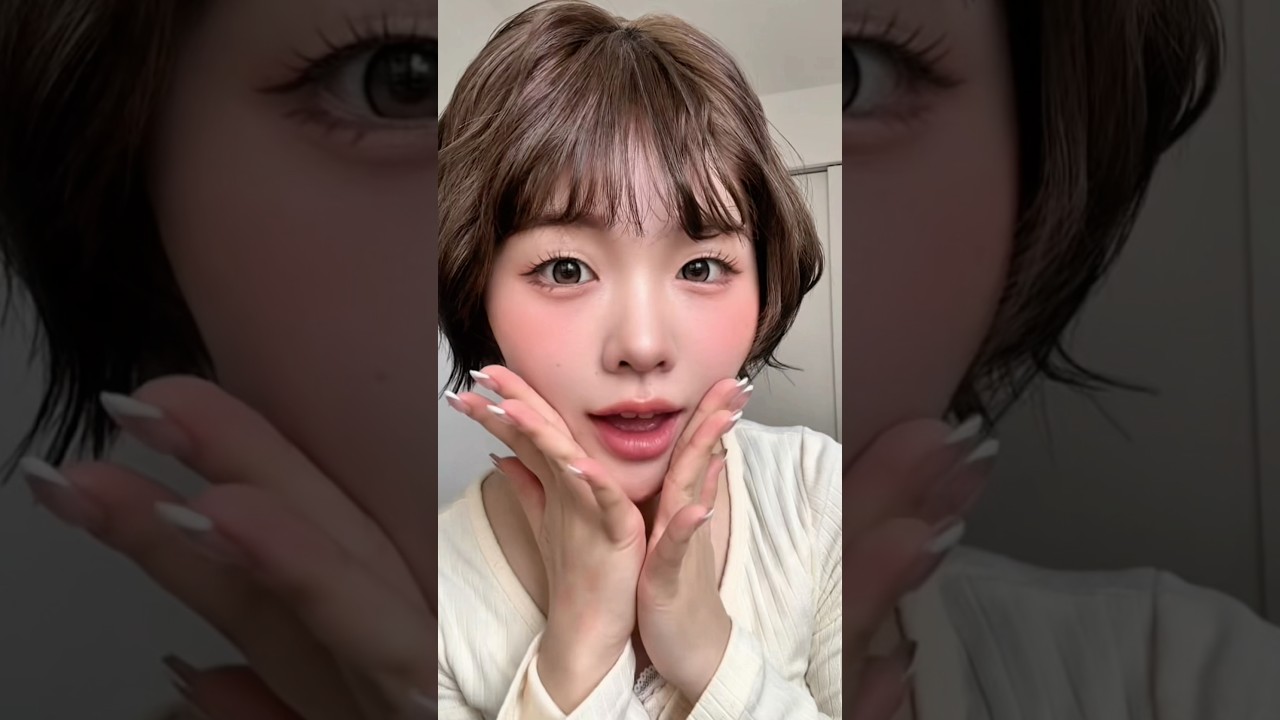 春だから多幸感メイクしたよ☘️ #おすすめ #美容 #メイク #makeup #多幸感メイク #イエベ春 #春メイク #beforeandafter #変身 #垢抜け #すっぴん