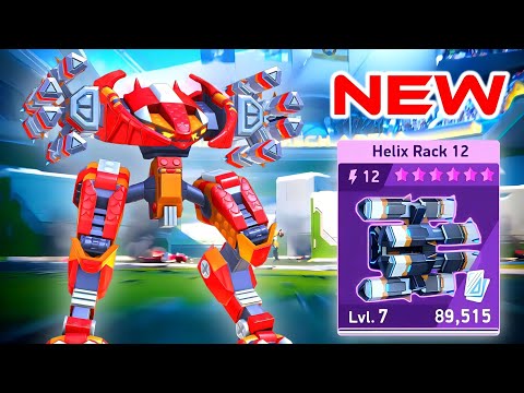 New Weapon - Helix Rack 12 with Stalker - Mech Arena