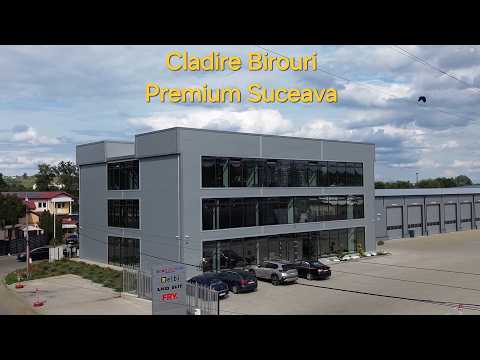 Clădire de Birouri Premium de Închiriat în Suceava | 1.398 mp Utili | P+2 | 466 mp/Nivel | Parcare | Climatizare | Comision 0% — Video
