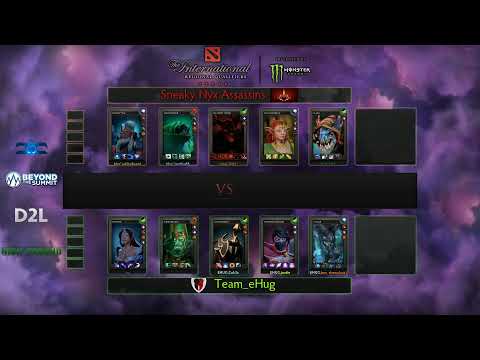 eHug vs SNA (TI4 Qualifiers - America Groups)