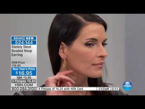 HSN | Stately Steel Jewelry 01.04.2017 - 04 PM