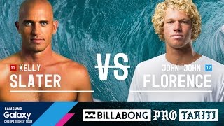 Kelly Slater vs. John John Florence - Billabong Pro Tahiti 2016 Final