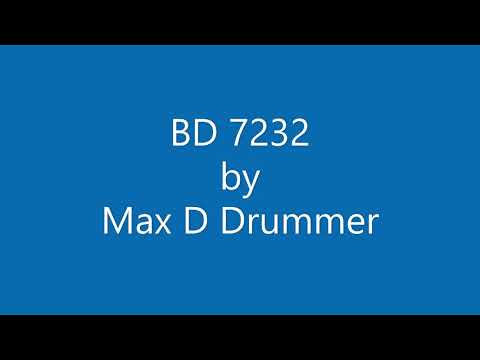 Autistic nonverbal kid teaches himself to make beats.  BD 7232 by Max D Drummer.