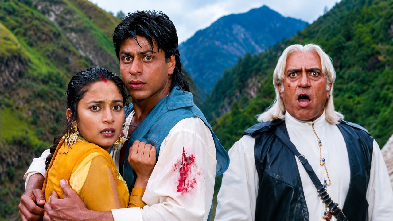 साहब की जोरू को लेकर भाग गया शंकर! 😱🔥 | Koyla | Amrish Puri, Shah Rukh Khan | Clim