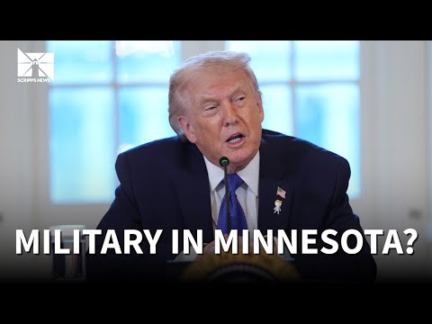 Trump threatens to invoke Insurrection Act amid Minnesota ...