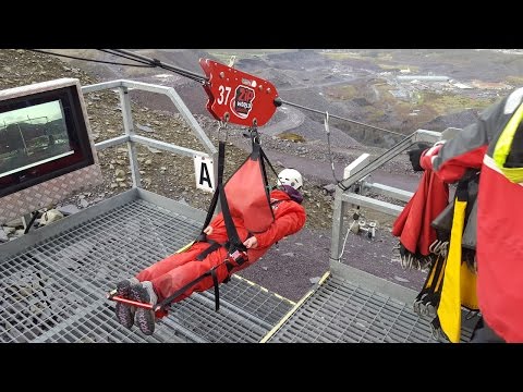 What It's Like To Ride The World's Fastest Zip Line!