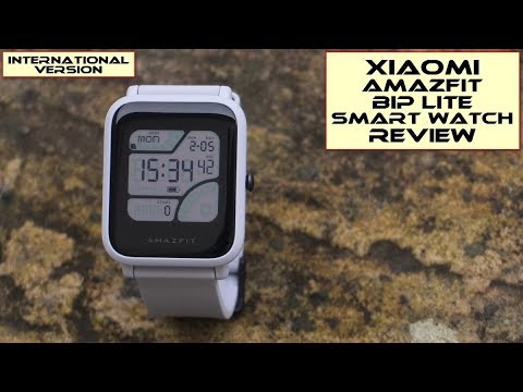 Xiaomi Huami AMAZFIT Bip Lite Smart Watch: Review