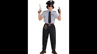 Kostým dětský policajt 140