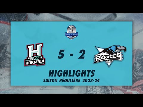 Anglet Hormadi 5-2 Rapaces de Gap - Highlights - Synerglace Ligue Magnus 2023/24