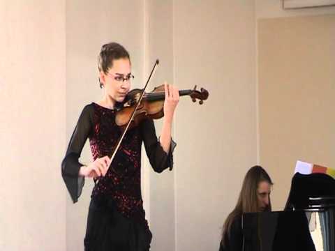 S.Prokofiev Concerto D major 1mvt RENATA ZIMA violin