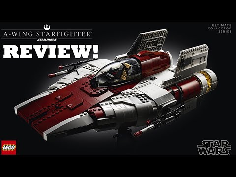 My Lego Star Wars UCS A-Wing Starfighter Review! (#75275)