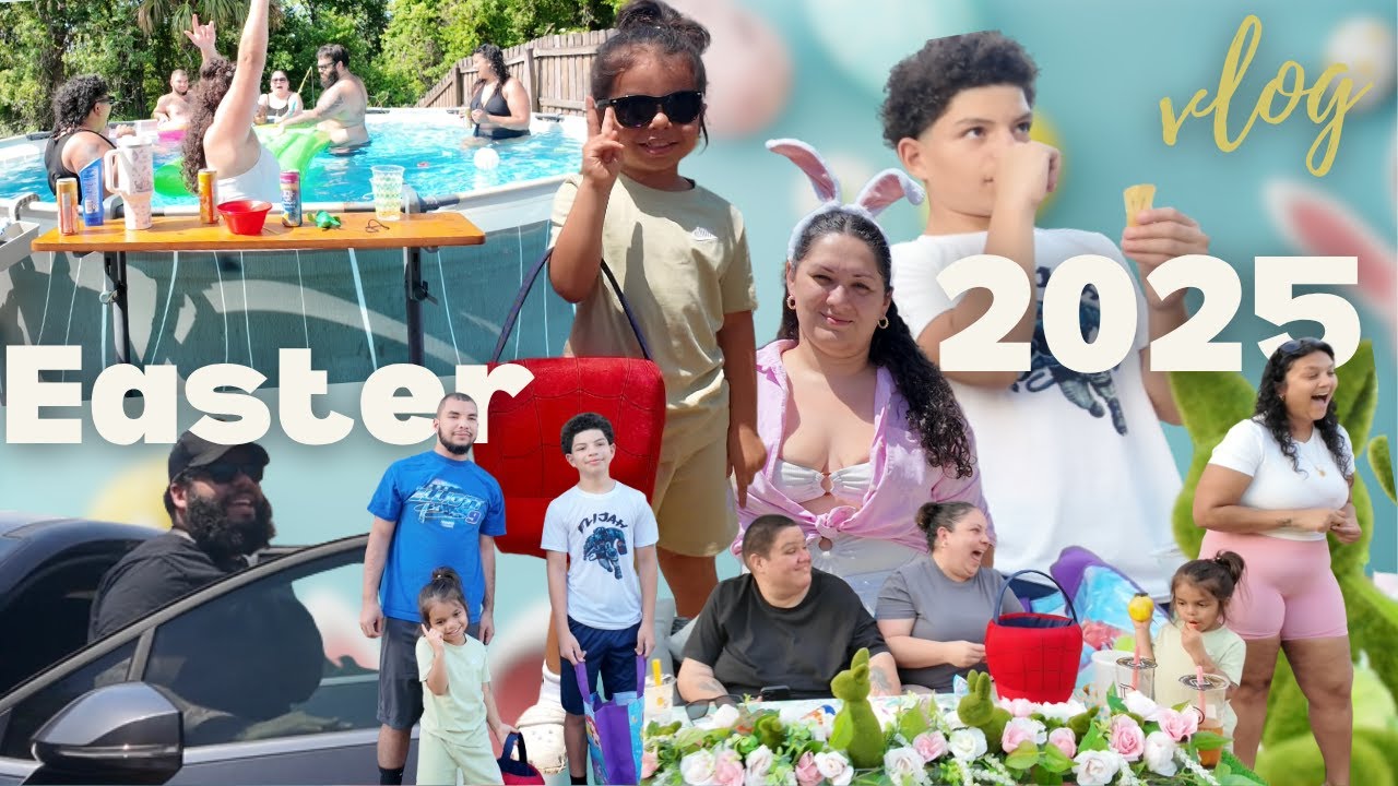 Easter 2025 Fun | Easter Egg Hunt for Money | Pool & Swimming