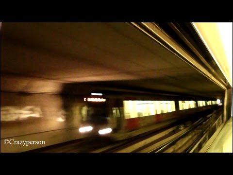 RET metrorit door de ruit: Voorschoterlaan - Coolhaven Rotterdam!