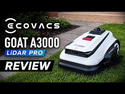 ECOVACS GOAT A3000 LiDAR Pro Robot Lawn Mower Review