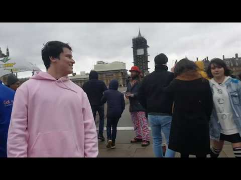 LONDON WALK (2020) --- from WATERLOO STATION to WESTMINSTER BRIDGE