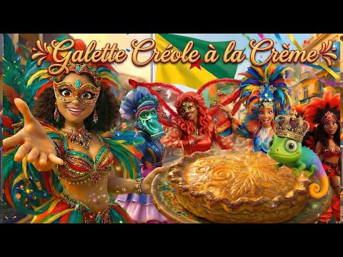 Miniature : Galette Créole à la Crème (Épiphanie) : la recette fondante entre Martinique & Guyane 👑🌴