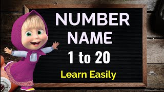 Number Names 1 to 20 Number names 1-20 Number Name