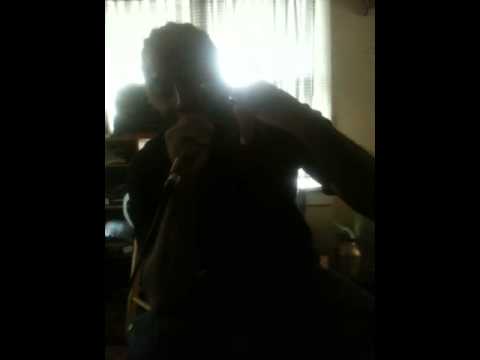 Dj bigga working in the lab