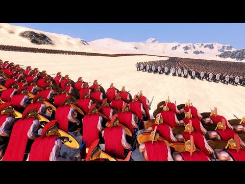 5,000 SPARTANS Vs 18,000 TEMPLERS ULTIMATE EPIC BATTLE SIMULATOR UEBS