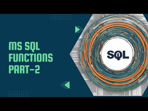 Ms Sql User Defined Function Scalar Function Part 2