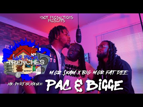 BIG MGR FAT DEE x MGR $KAM -  Pac & Biggie Live From The Trenches Mic Performance (Muskegon)