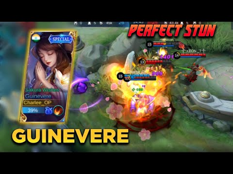 GUINEVERE PERFECT STUN COMBO | GUINEVERE GAMEPLAY | MLBB | Charlee Gaming ✓