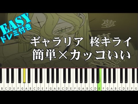 ギャラリア / 柊キライ【簡単ピアノ 初級者向け】（楽譜読めなくても大丈夫！）