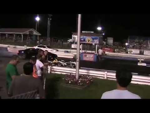 Twin turbo Camaro goes 8.86 at 160 mph at Pittsburgh Raceway Park