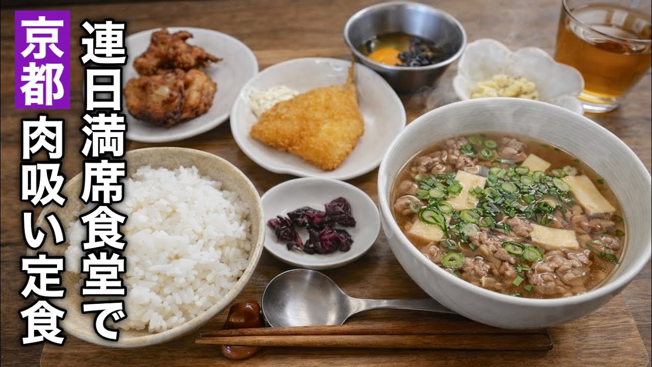 【京都】お馴染みのメニューも驚く美味しさ町の愛され食堂