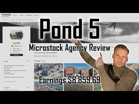 Review of the Microstock agency Pond 5, where I made $8,859.69 in 4 years.