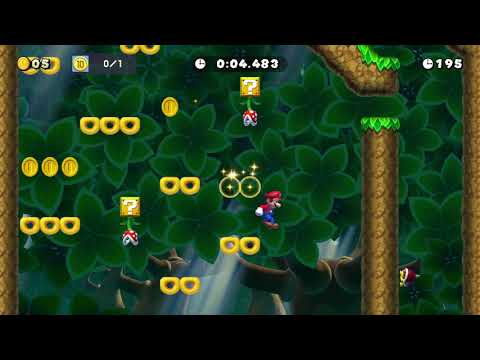 Sub 24 Sec Ninji Run - The 10-Coin of Deep Woods - [Super Mario Maker 2 #1]