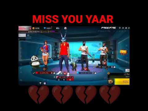 miss you Yaar 😭