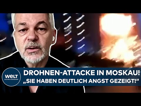 PUTINS INVASION: Drohnen-Attacke! "Haben deutliche Angst gezeigt!" Jetzt erreicht der Krieg Moskau!