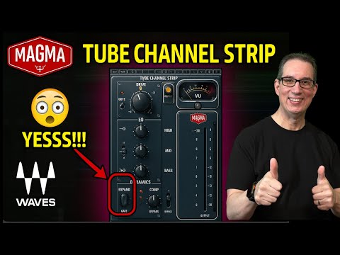 Why Pro's Use  Channel Strips | Waves Magma Tube Channel Strip