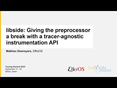 Tracing Summit 2023 - libside: A tracer-agnostic instrumentation API