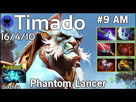 Timado [Infamous] plays Phantom Lancer!!! Dota 2 7.19