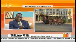 How come there was confusion on which route the President should use?