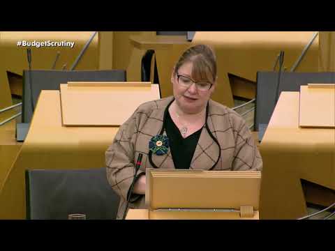 Speaking on behalf of the Education and Skills Committee in the #BudgetScrutiny Debate