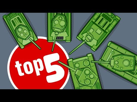 Top 5 cartoons about Soviet Tanks | TankTricks