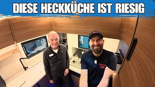 Riesige Heckküche | RIMOR Sailor 56 Plus für Familien!