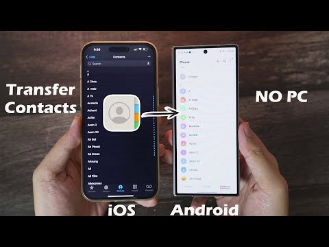 How to Transfer Contacts from iOS to Android in 2024 – NO PC