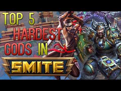 Top 5 Hardest Gods in SMITE!
