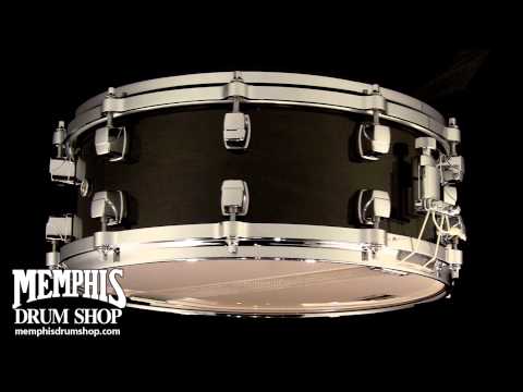 Yamaha 14 x 5.5 Sensitive Series Maple Snare Drum - Black - 360