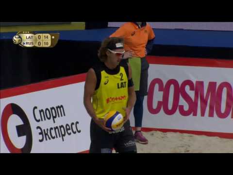 Samoilovs/Smedins vs Likholetov/Leshukov (Pool match) MOSCOW WT3 2017